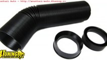 Tub flexibil negru pentru filtru aer sport