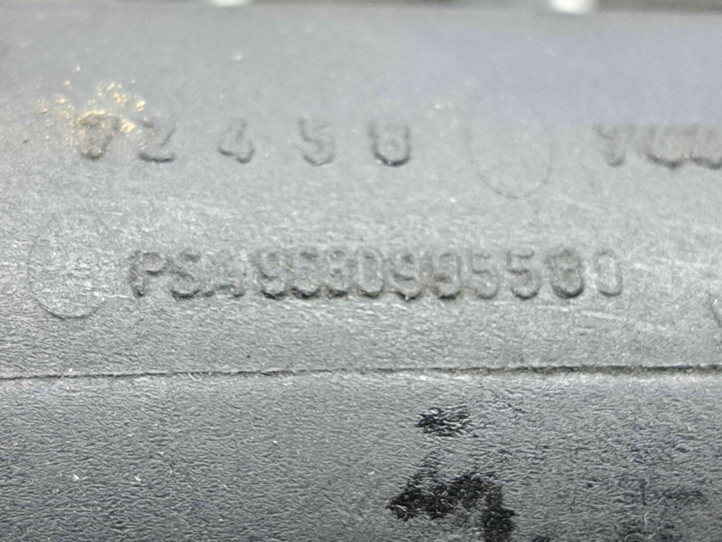 Tub intercooler Citroen C4 (I) Picasso [ Fabr 2006-2013] 9680995580 2.0 RHJ 2.0 RHJ 100KW / 136CP