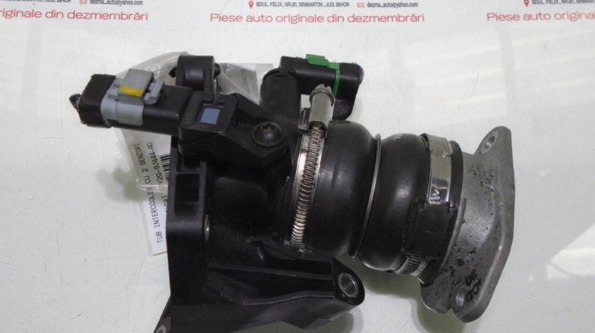 Tub intercooler cu 2 senzori, 7V2Q-9J444-AD, Ford Focus 2 (DA) 1.6 tdci (id:297304)