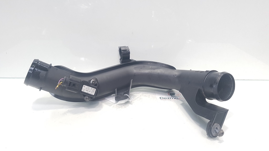 Tub intercooler cu senzor, Vw Passat (3C2) 2.0 tdi, CBA, cod 5N0145770A (id:377186)