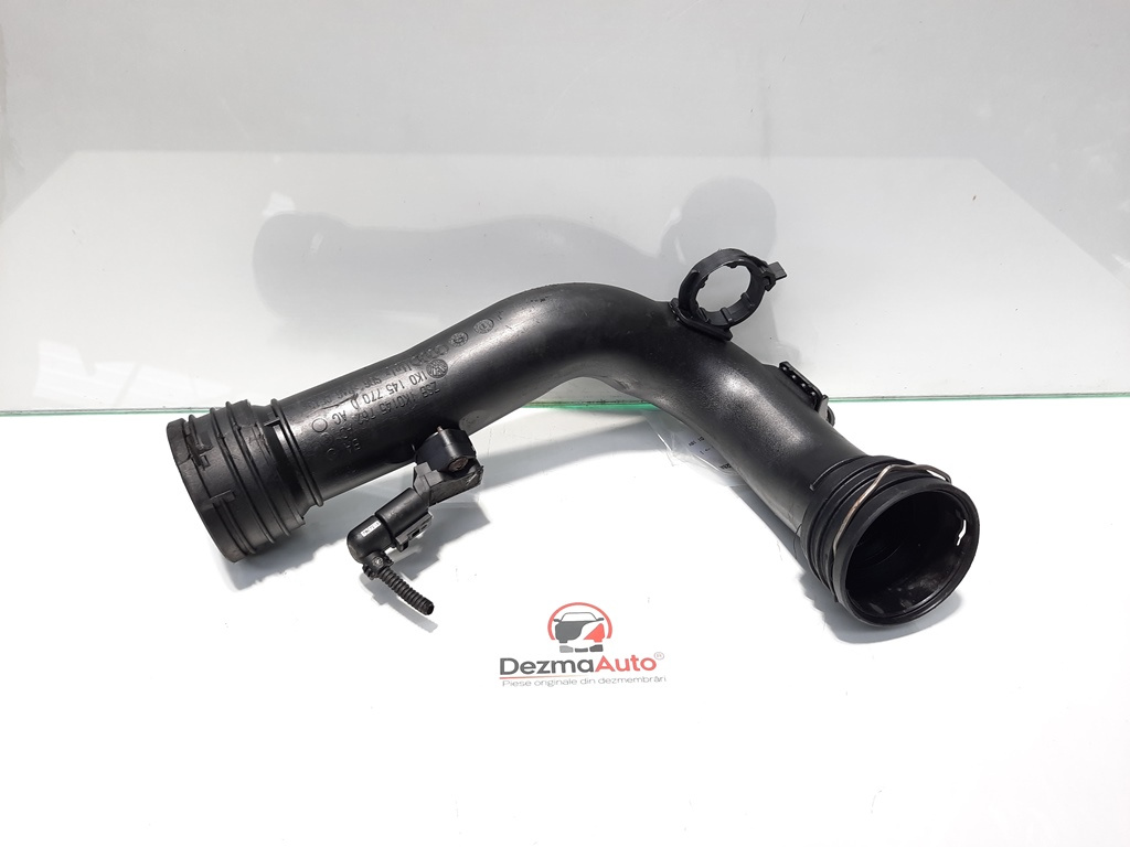 Tub intercooler cu senzor, Vw Passat (3C2) [Fabr 2005-2010] 2.0 TDI, BKP, 1K0145770D (id:416375)
