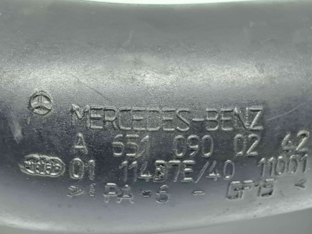Tub intercooler Mercedes Clasa E (W212) [Fabr 2009-2016] A651090242 2.2 CDI 2.2 CDI 143KW / 194CP