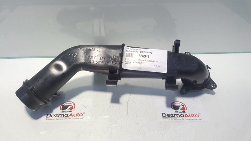 Tub intercooler Opel Astra J combi 2.0 cdti, GM13240176