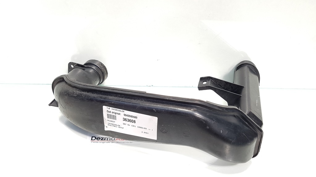 Tub intercooler, Peugeot 307 SW, 2.0 hdi, cod 9642060680 (id:363608)