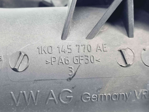 Tub intercooler Volkswagen Beetle (5C1) [Fabr 2011-prezent] 1K0145770AE 2.0 TDI CFFB 103KW / 140CP