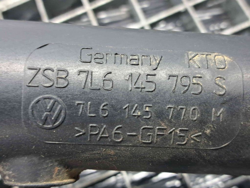 Tub intercooler Volkswagen Touareg (7LA, 7L6) [Fabr 2003-2010] 7L6145795S 3.0 TDI BKS 3.0 TDI BKS 165KW / 224CP