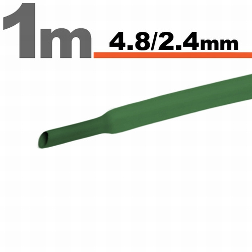 Tub Termocontractibil Handy Verde 4,8 / 2,4mm 11025Z