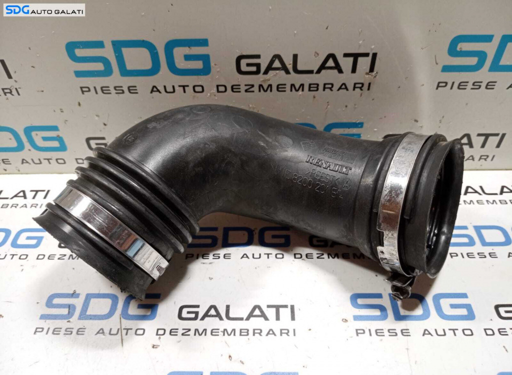 Tub Tubulatura Conducta Admisie Presiune Aer Intercooler Turbo Turbina Turbosuflanta Renault Megane 2 Berlina Sedan 1.9 DCI 2002 - 2008 Cod 8200201614 [M5389]