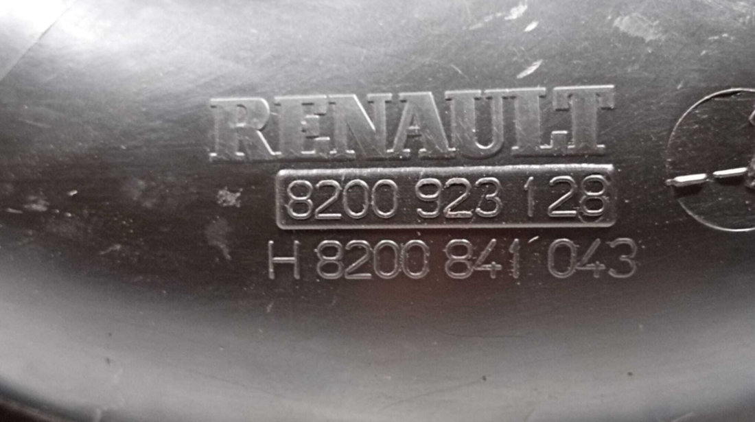 Tub Tubulatura Conducta Rezonator Admisie Aer Renault Scenic 3 1.5 DCI 2009 - 2016 Cod 8200923128 H8200841043 [M4793]