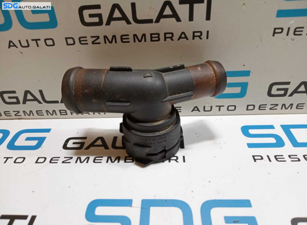 Tub Tubulatura Cot Flansa Lichid Racire Skoda Octavia 2 1.2 TSI 2004 - 2013 Cod 1K0122291B [M6990]