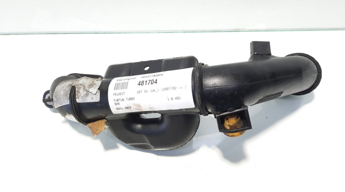 Tub turbo, cod 9653778380E, Citroen C4 (I), 1.6 HDI, 9HX (idi:481704)