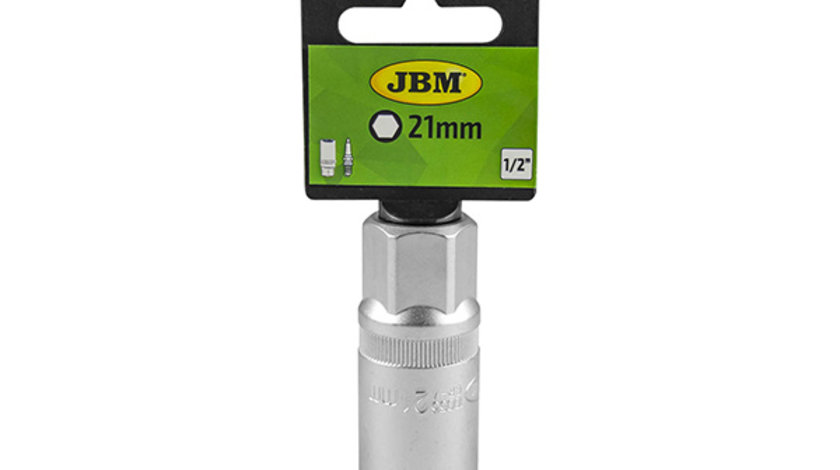 TUBULARA BUJII 1/2 21MM JBM 10055 JBM