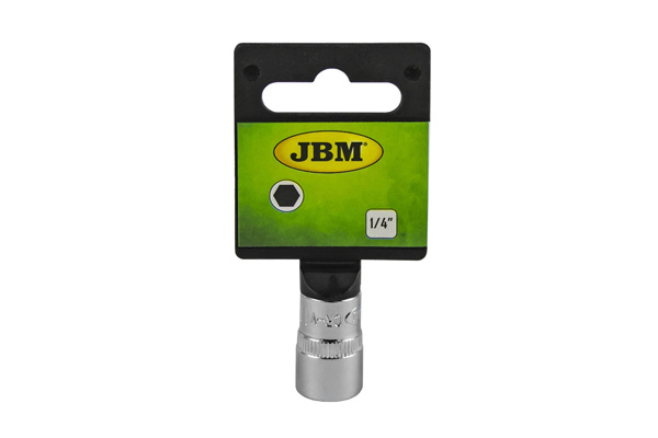 Tubulara Hexagonala Cromata 1/4\' 4 Mm Jbm 13350