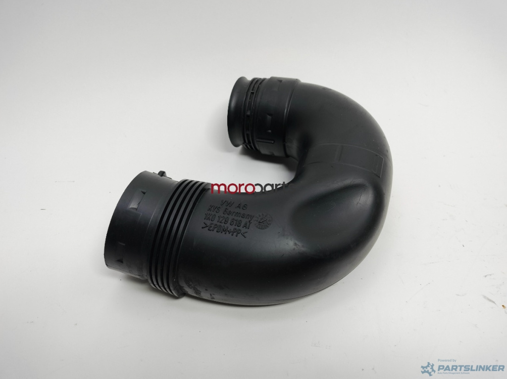 Tubulatura admisie aer VOLKSWAGEN PASSAT (3C2) [ 2005 - 2010 ] TDI (BKC, BLS, BXE) 77KW|105HP VAG OEM 1K0129618AT
