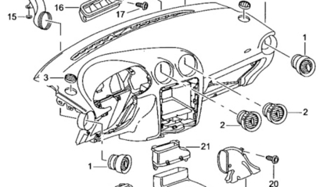 Tubulatura admisie SKODA FABIA (6Y2) [ 1999 - 2008 ] OEM 6Q0819894B 6Q0 819 894 B