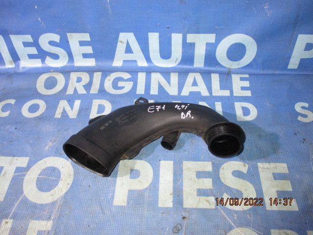 Tubulatura aer BMW E71 X6 4.4i N63B4; 7577452 // 7577451 (o clema rupta)
