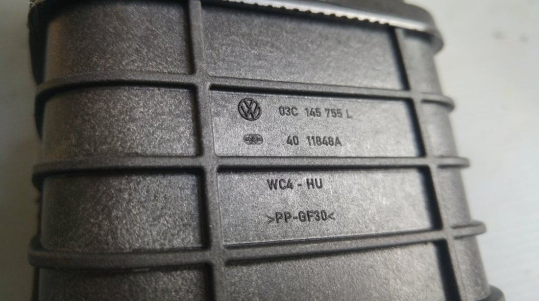 Tubulatura compresor aer vw polo gti audi a3 seat leon 1.4tsi 2012 03c145755l