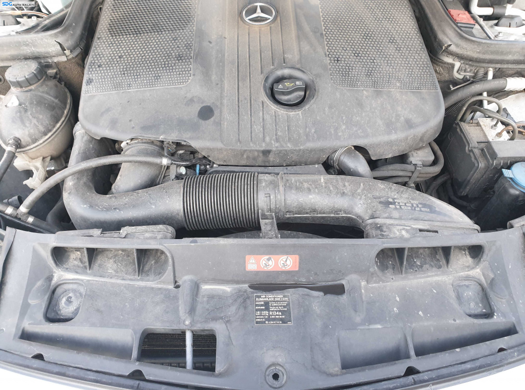 Tubulatura Conducta Aer Admisie Mercedes Clasa C Class W204 2.2 CDI 2007 - 2014 Cod A6510903437 [K1583]