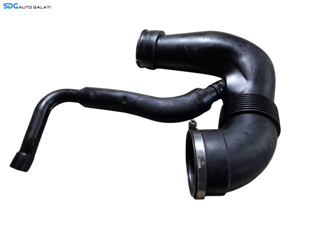 Tubulatura Conducta Furtun Admisie Aer Mercedes Clasa C Class W203 2.2 CDI 2001 - 2007 Cod A6110940108 A6110160681 [N1566]