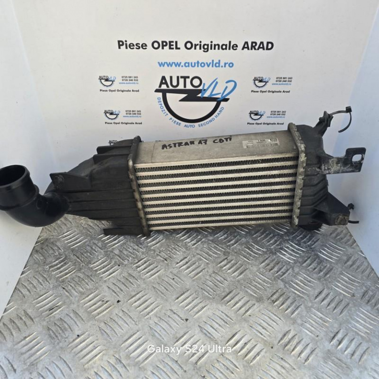 Tubulatura intercooler cu 10 elementi Opel Astra H GTC 2004-2007 1.7 CDTI 13128926 WK1