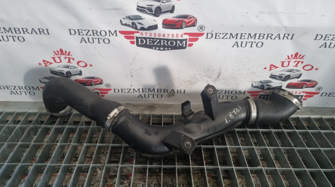 Tubulatura intercooler cu senzor Skoda Superb II 1.8 TSI 160 cai motor BZB cod piesa : 1K0145770N