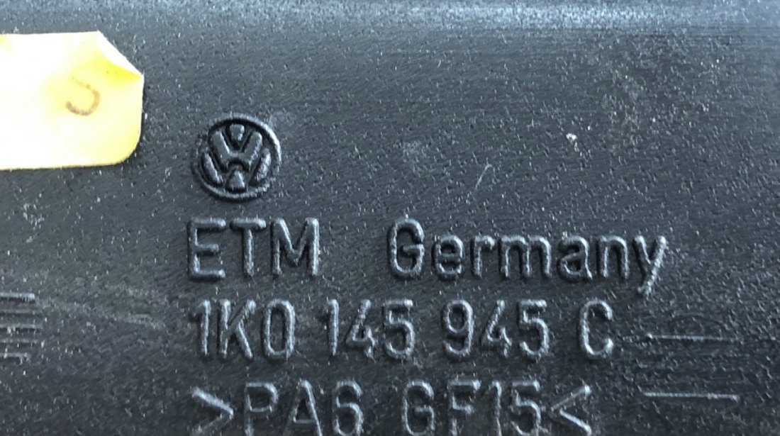 Tubulatura intercooler Golf 6 GTI hatchback 2009 (1K0145945C)