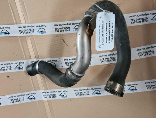 Tubulatura intercooler Opel Astra K facelift 2019 2021 1.6 CDTI