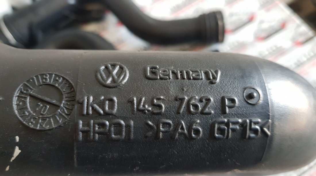 Tubulatura intercooler VW Caddy 1.9TDi 105cp BJB cod piesa : 1k0145762p