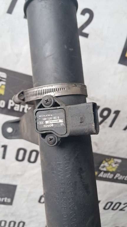 Tubulatura intercooler Vw Crafter 2.5 TDI cod motor BJK ,an 2009 cod 2E0145955A / A9065080008