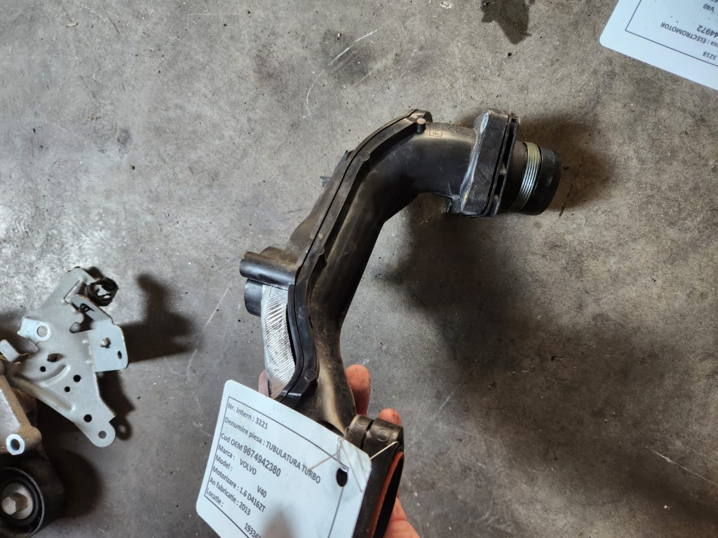 Tubulatura turbo Volvo V40 1.6 D4162T E5 2013 Cod : 9674942380