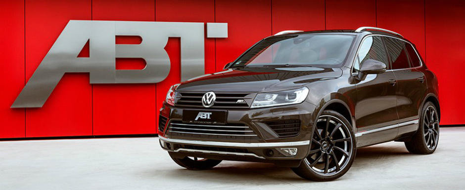 Tunerul ABT a avut grija ca Volkswagen-ul Touareg sa elimine rapid concurenta cu puterea uriasa a V8-ului