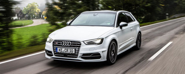 Tuning Audi: ABT transforma noul S3 intr-un rival pentru Mercedes A45 AMG