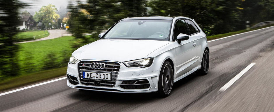 Tuning Audi: ABT transforma noul S3 intr-un rival pentru Mercedes A45 AMG