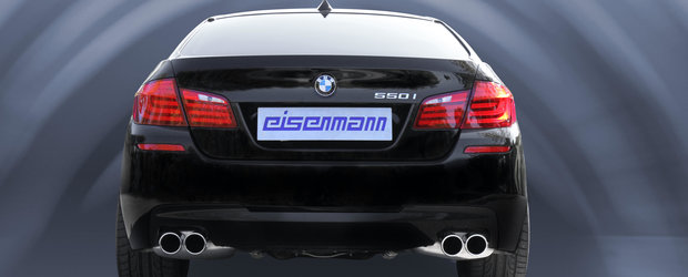 Tuning BMW: evacuare Eisenmann pentru BMW 550i