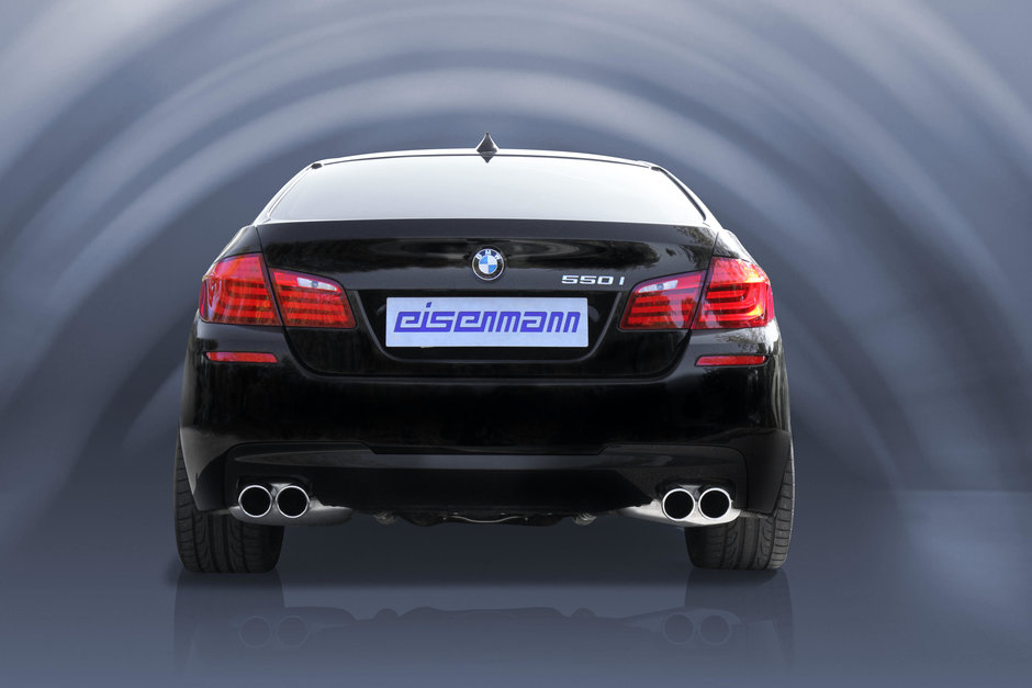 Tuning BMW: evacuare Eisenmann pentru BMW 550i