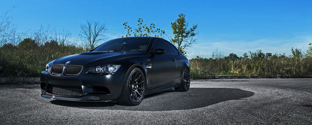 Tuning BMW: IND ia la modificat editia speciala M3 Frozen Black