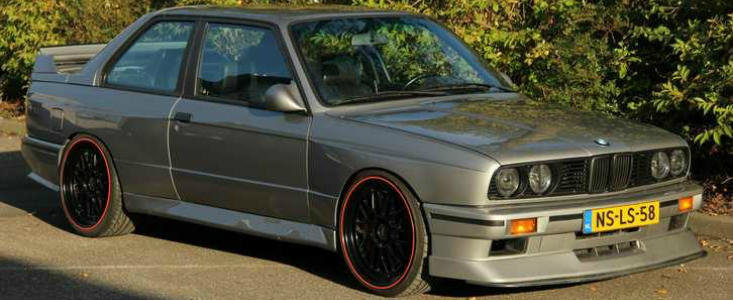 Tuning BMW: M3 E30 cu motor de M5 E34