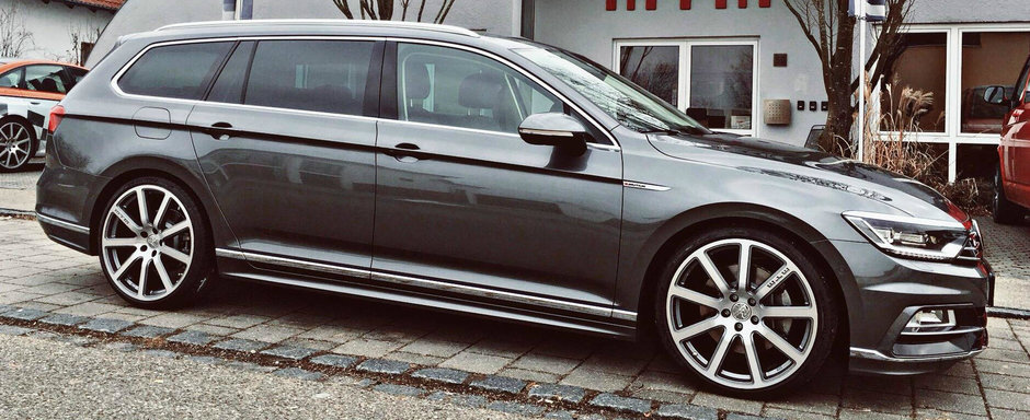 Tuning bomba pentru VW Passat. Masina germana a primit roti pe 20" si 350 CP Tuning bomba pentru VW Passat. Masina germana a primit roti pe 20" si 350 CP
