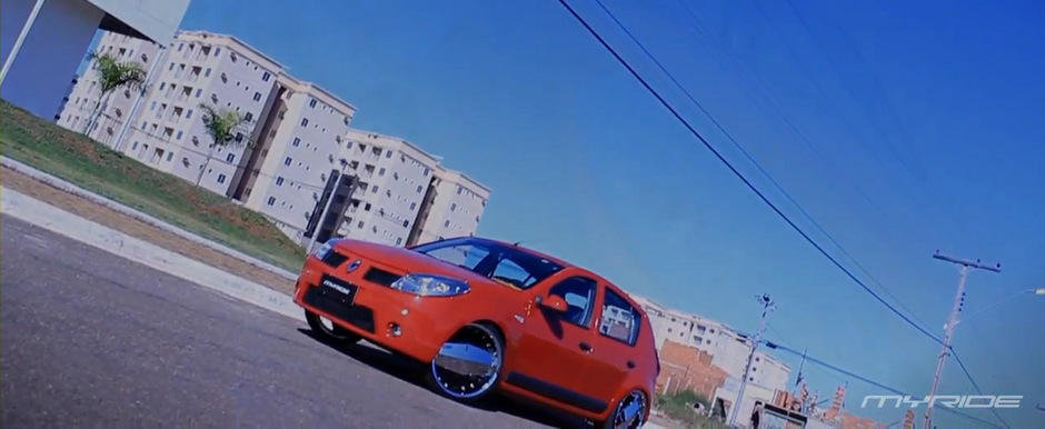 Tuning brazilian pentru Dacia: Sandero cu jante pe 20 inci si suspensie sport! Tuning brazilian pentru Dacia: Sandero cu jante pe 20 inci si suspensie sport!