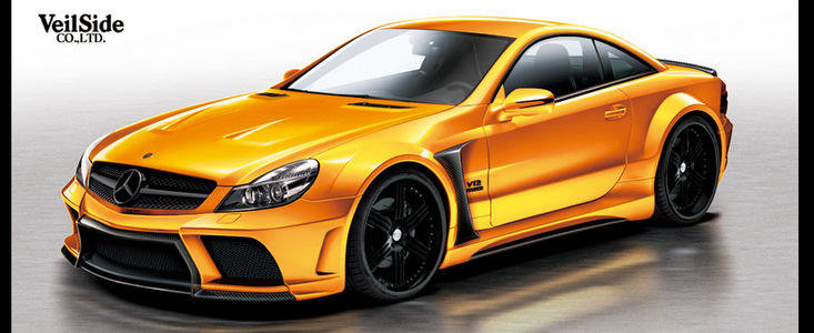 Tuning cu aroma de Black Series pentru vechiul Mercedes SL Tuning cu aroma de Black Series pentru vechiul Mercedes SL