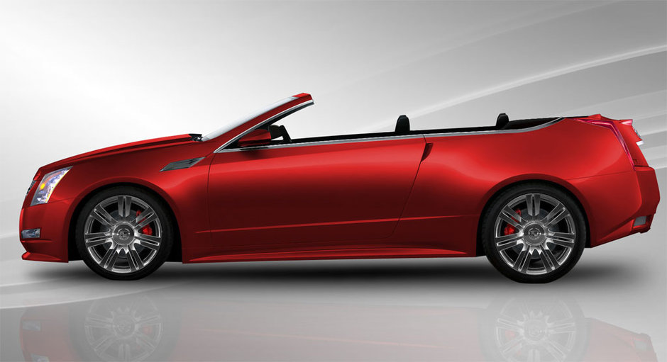 Tuning de vara: Droptop Customs lasa fara acoperis un Cadillac CTS