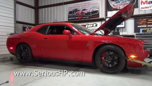 Tuning Dodge: Conversia la E85 aduce 886 CP sub capota noului Challenger Hellcat