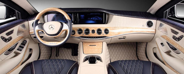 Tuning excentric pentru primul Mercedes S-Class blindat din Rusia