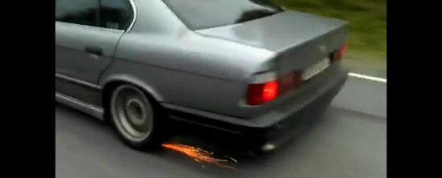 Tuning extrem pentru un BMW M5 E34 - 913 cai putere la roti