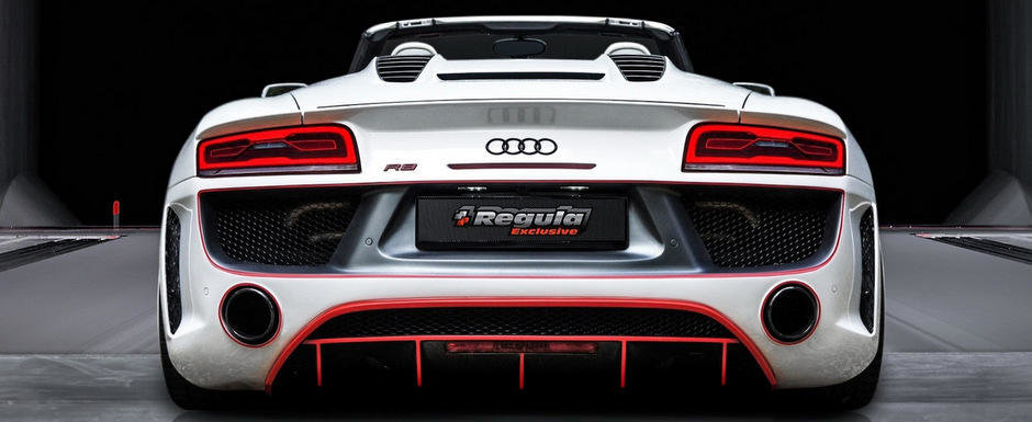 Tuning fara Reguli: Germanii modifica radical noul Audi R8 Spyder