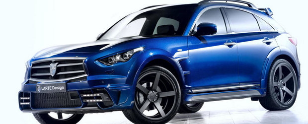 Tuning fara Reguli: Rusii modifica radical noul Infiniti QX70