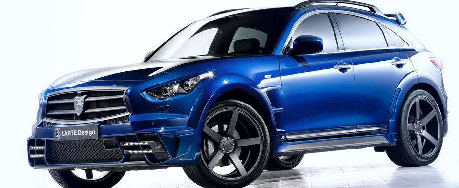 Tuning fara Reguli: Rusii modifica radical noul Infiniti QX70