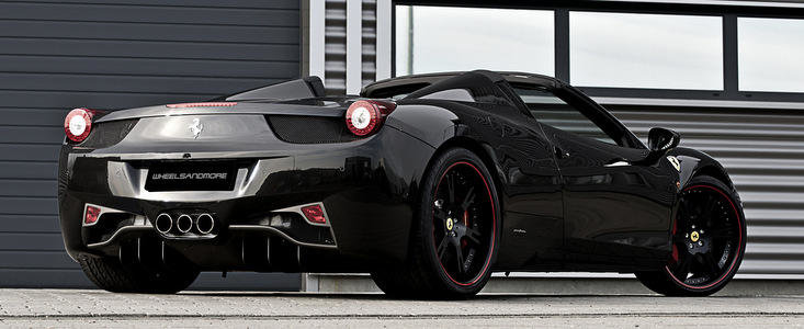 Tuning Ferrari: Wheelsandmore perfectioneaza noul 458 Spider