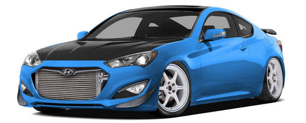 Tuning Hyundai: Bisimoto pregateste un Genesis Coupe de 1.000 CP pentru SEMA 2013