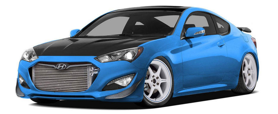 Tuning Hyundai: Bisimoto pregateste un Genesis Coupe de 1.000 CP pentru SEMA 2013